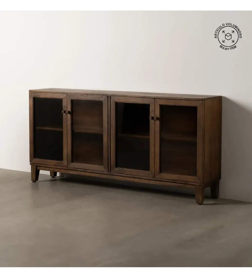 Komoda MORTO 180 cm drewno mango Brązowy*Zona-Design Outlet