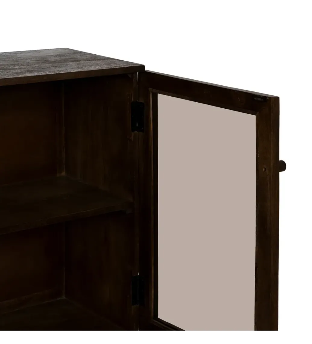 Komoda MORTO 180 cm drewno mango Brązowy*Zona-Design Outlet