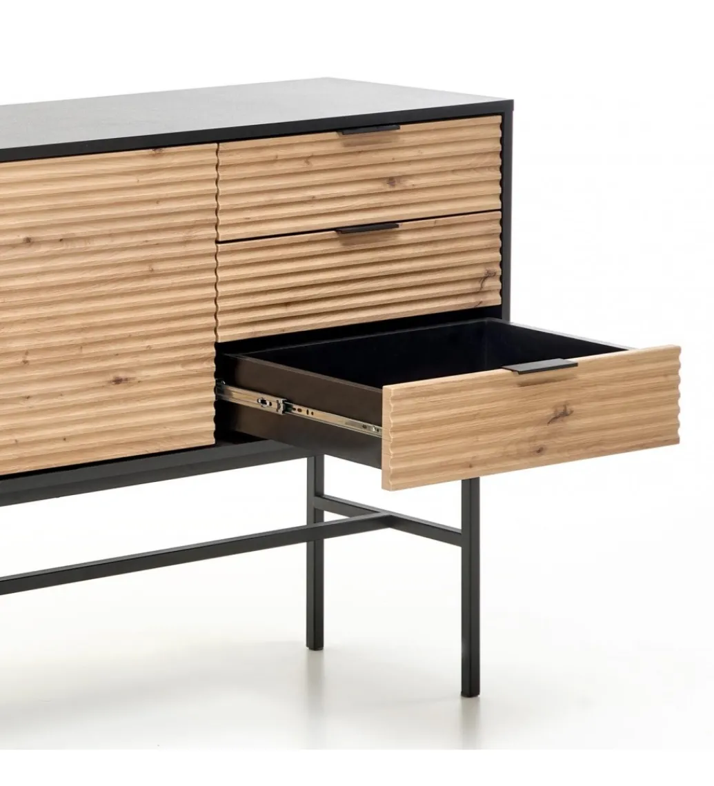 Komoda MURANO 160 cm w optyce dąb artisan*Halmar Outlet