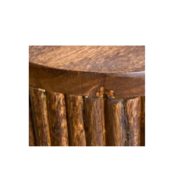 Komoda NAGOJA 160 cm drewno mango brąz*Invicta Interior Online