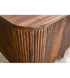 Komoda NAGOJA 160 cm drewno mango brąz*Invicta Interior Online