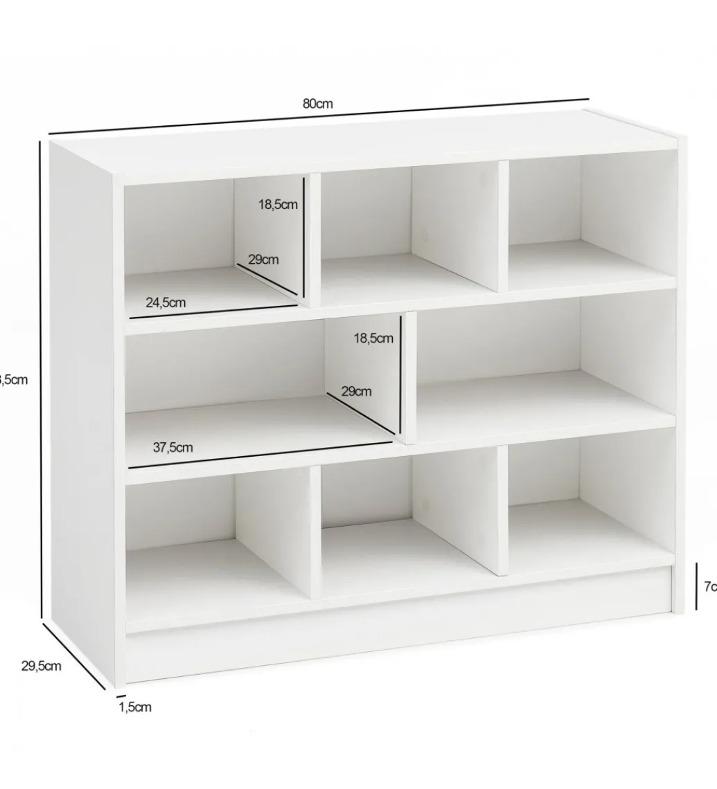 Komoda NERMAN 120 cm biała*WOHNLING, GERMANY Outlet