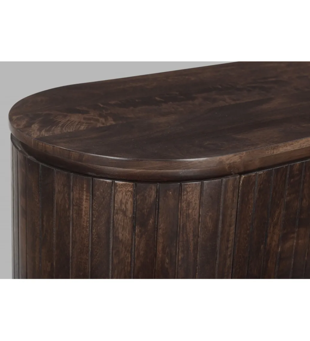 Komoda NOORK 170 cm w kolorze orzechowym*LF-Design