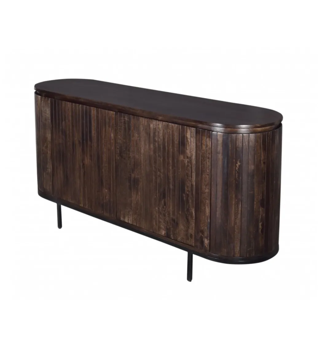 Komoda NOORK 170 cm w kolorze orzechowym*LF-Design
