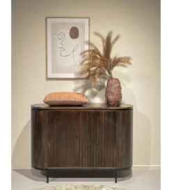 Komoda NOORK 115 cm w kolorze orzechowym*LF-Design New