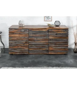 Komoda OMBRA Relief 160 cm drewno sheesham*Invicta Interior Sale