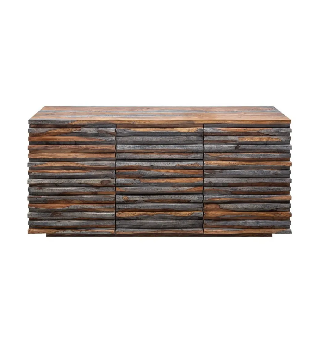 Komoda OMBRA Relief 160 cm drewno sheesham*Invicta Interior Sale