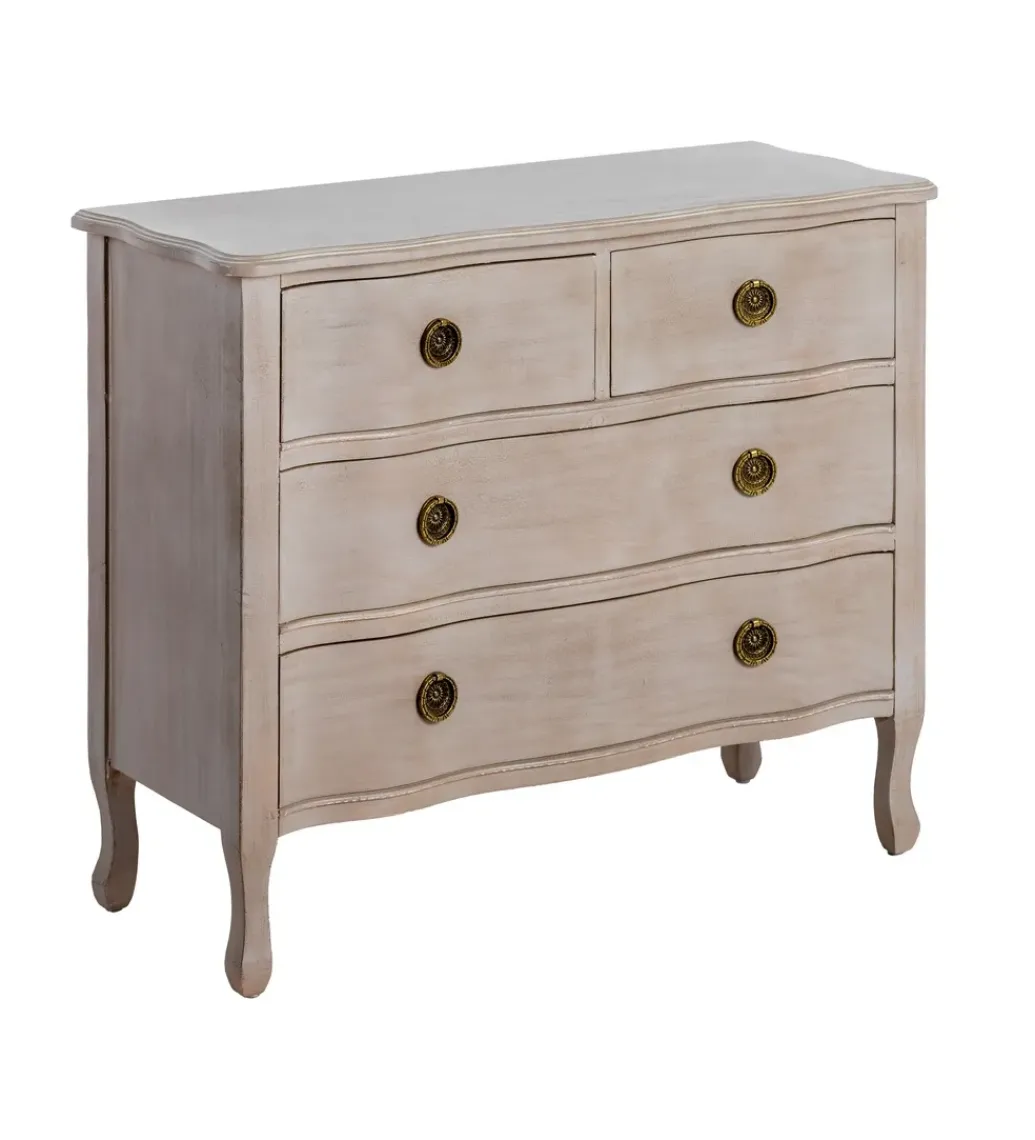 Komoda OMUT 78 cm drewno jodła jasnobrązowy*Zona-Design Hot