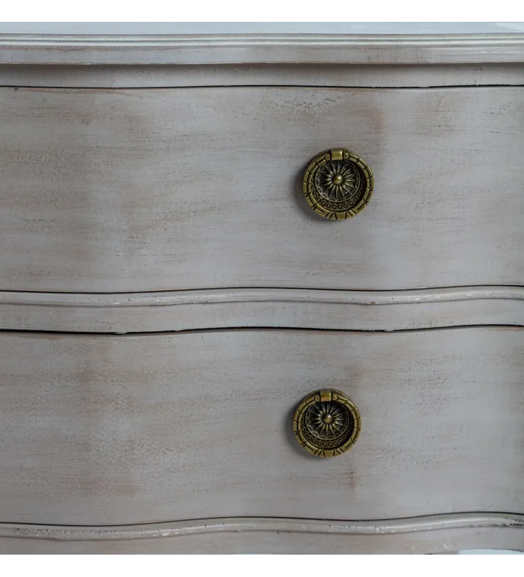 Komoda OMUT 80 cm drewno jodła jasnobrązowy*Zona-Design Discount