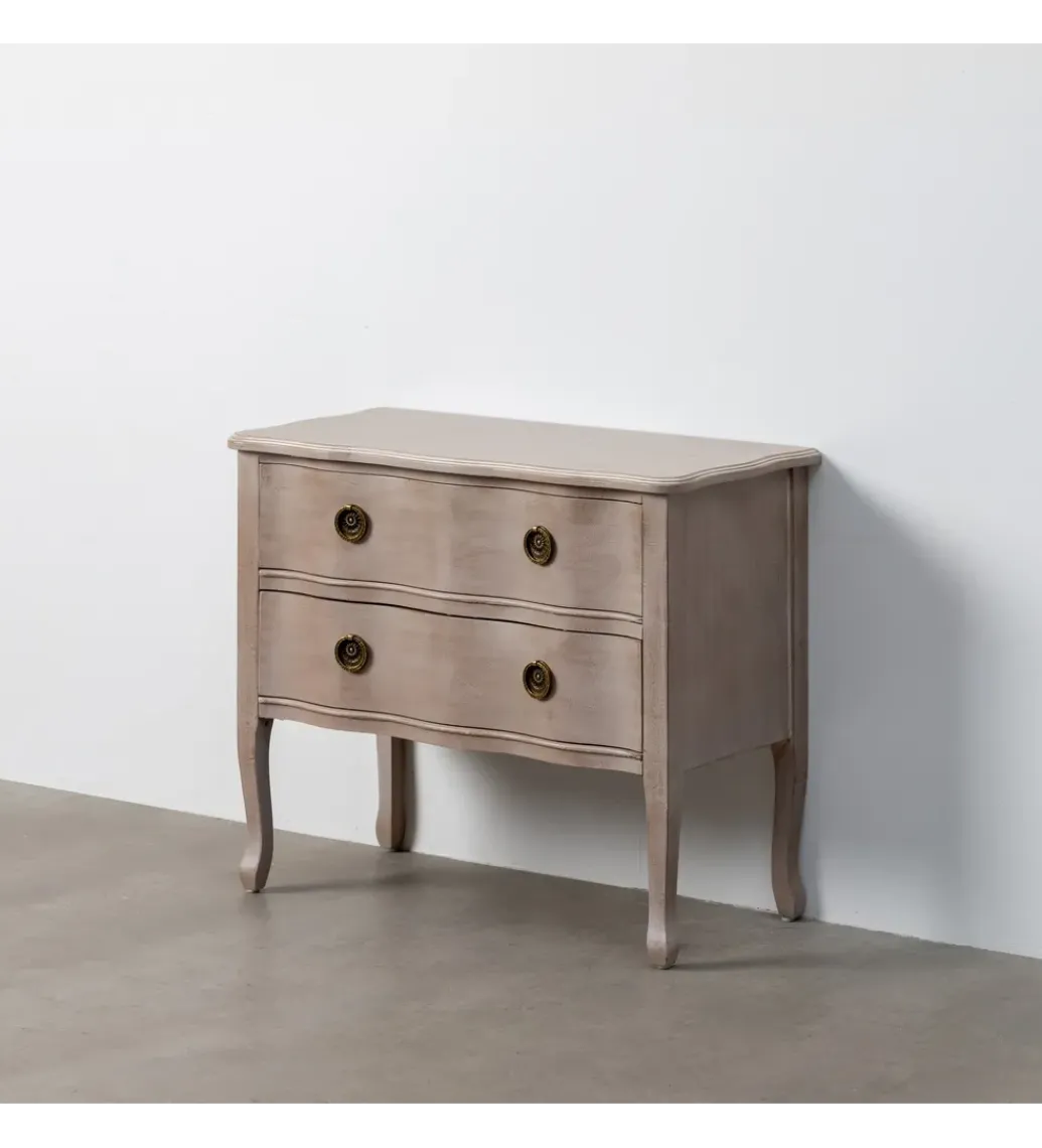 Komoda OMUT 80 cm drewno jodła jasnobrązowy*Zona-Design Discount