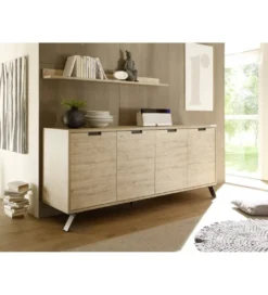 Komoda PALMA 207 Cm W Kolorze Dębowym*MCA Linia Włoska