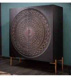 Komoda PEERU Mandala 100 cm drewno mango*Invicta Interior Outlet
