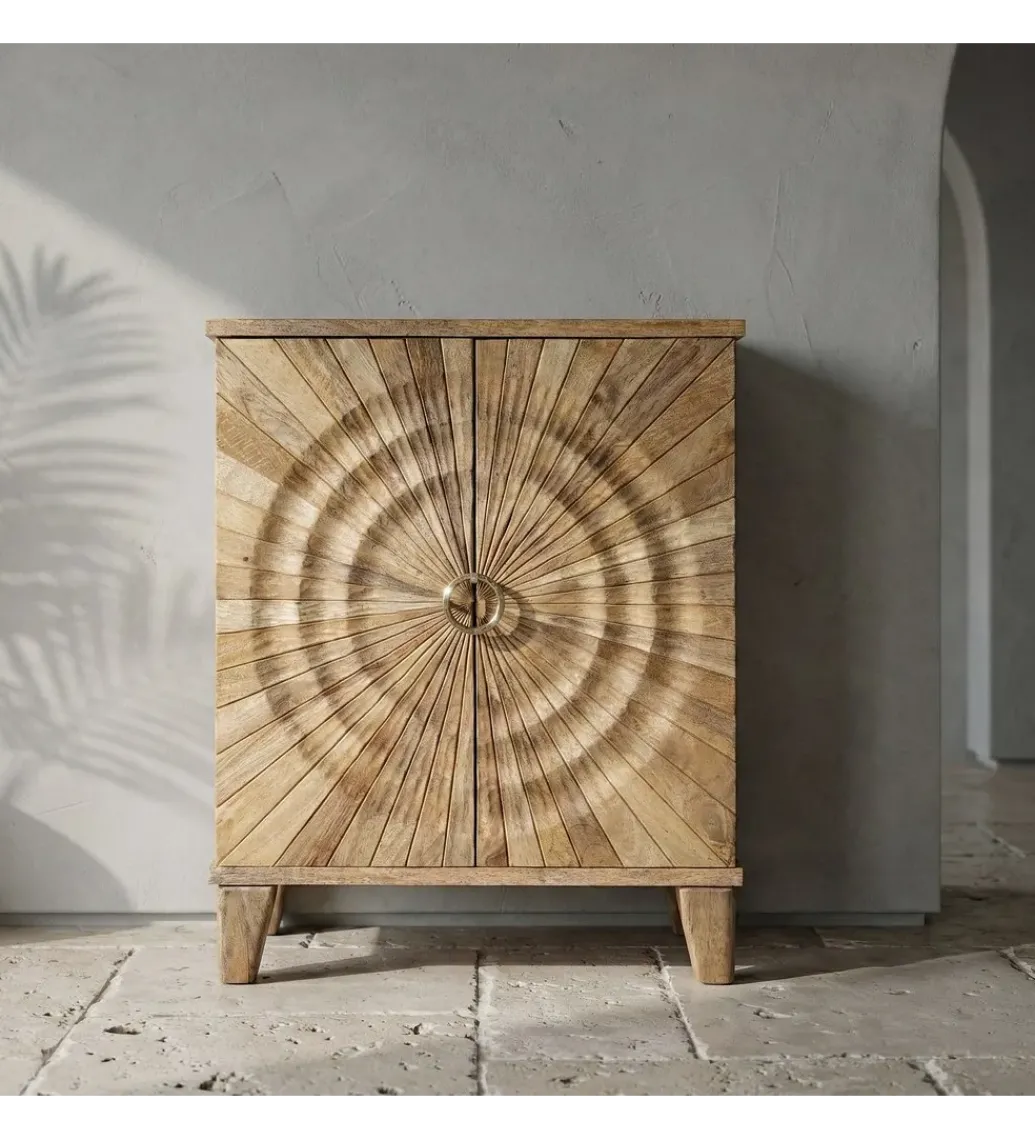 Komoda PESAMIZ 110 cm drewno mango*Zona-Design Online
