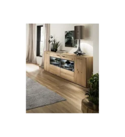 Komoda PORTLAND 184 cm dębowa*MCA Hot