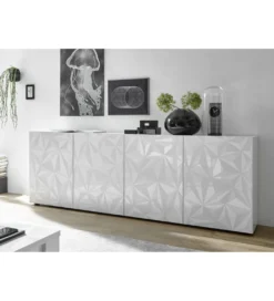 Komoda PRISMA 240 cm biała*MCA Linia Włoska Best