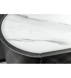 Komoda REFLECTION 150 cm efekt 3D marmur antracyt*Invicta Interior
