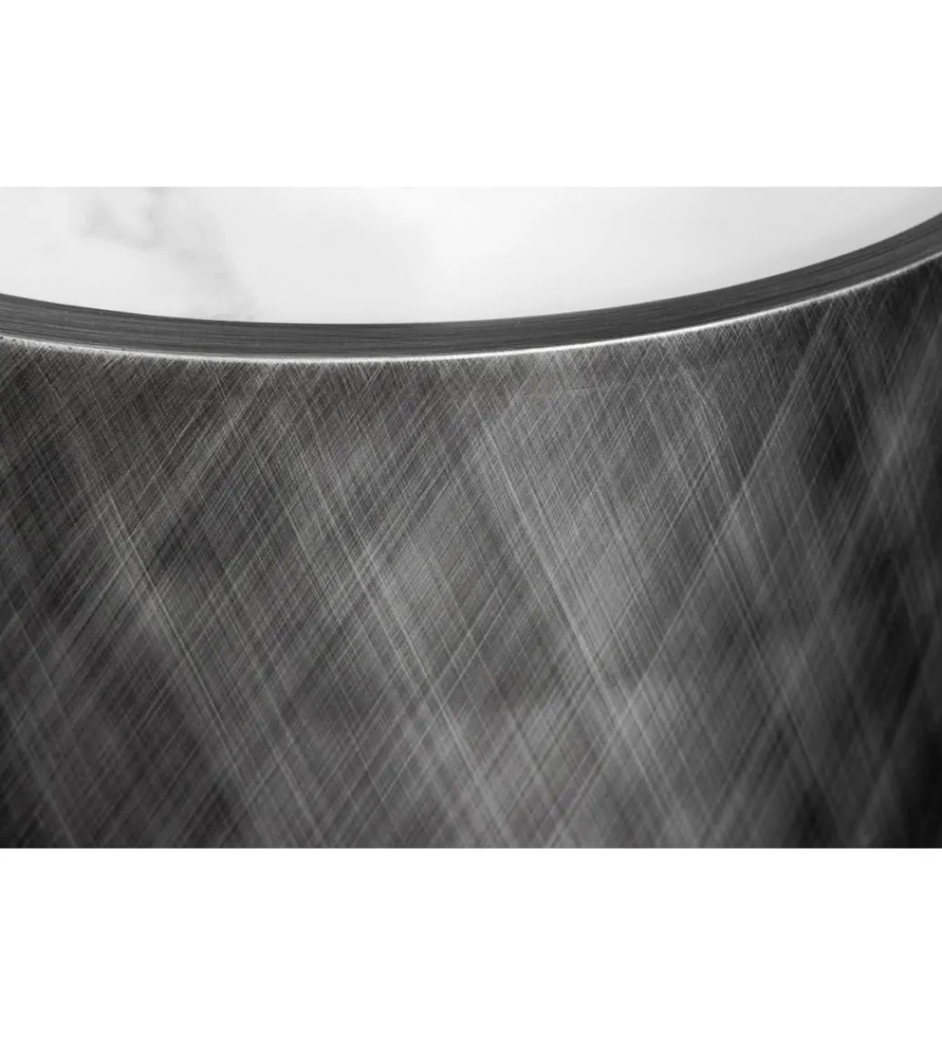 Komoda REFLECTION 150 cm efekt 3D marmur antracyt*Invicta Interior