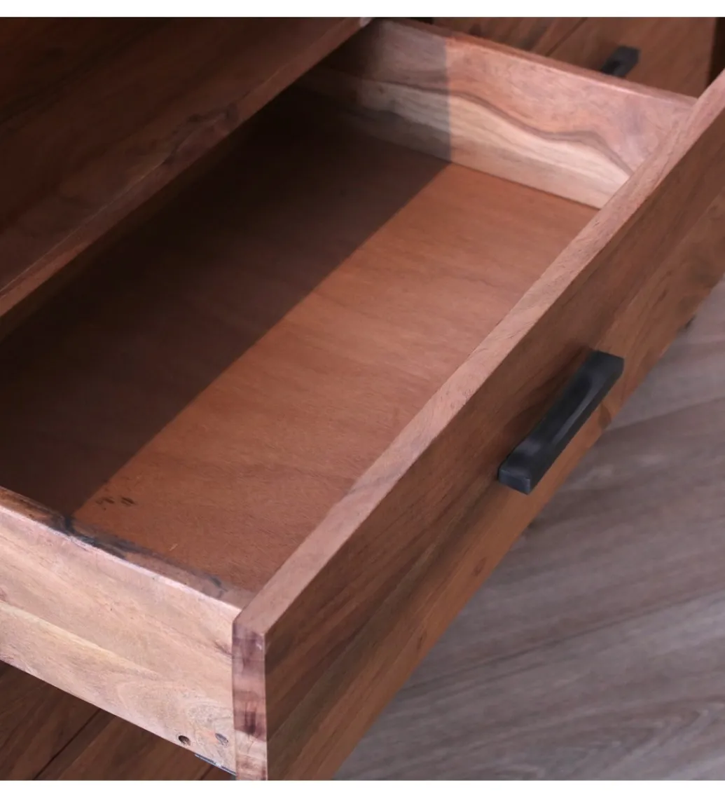 Komoda REGO 145 cm drewno akacja*Exclusivas Hot