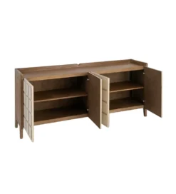 Komoda RESEME 180 cm naturalny biały*Zona-Design Discount