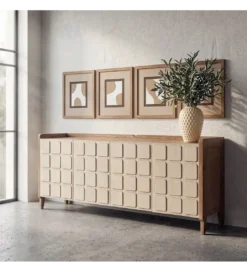 Komoda RESEME 180 cm naturalny biały*Zona-Design Discount