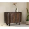 Komoda SALANO 105 cm drewno mango brązowa*LF-Design Discount