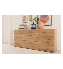 Komoda SALVADOR 180 cm w optyce dębu naturalny*MCA Clearance