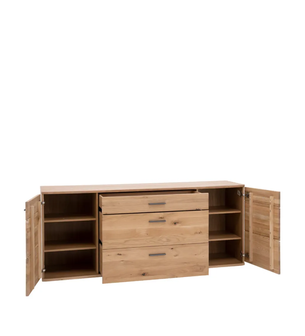 Komoda SALVADOR 180 cm w optyce dębu naturalny*MCA Clearance