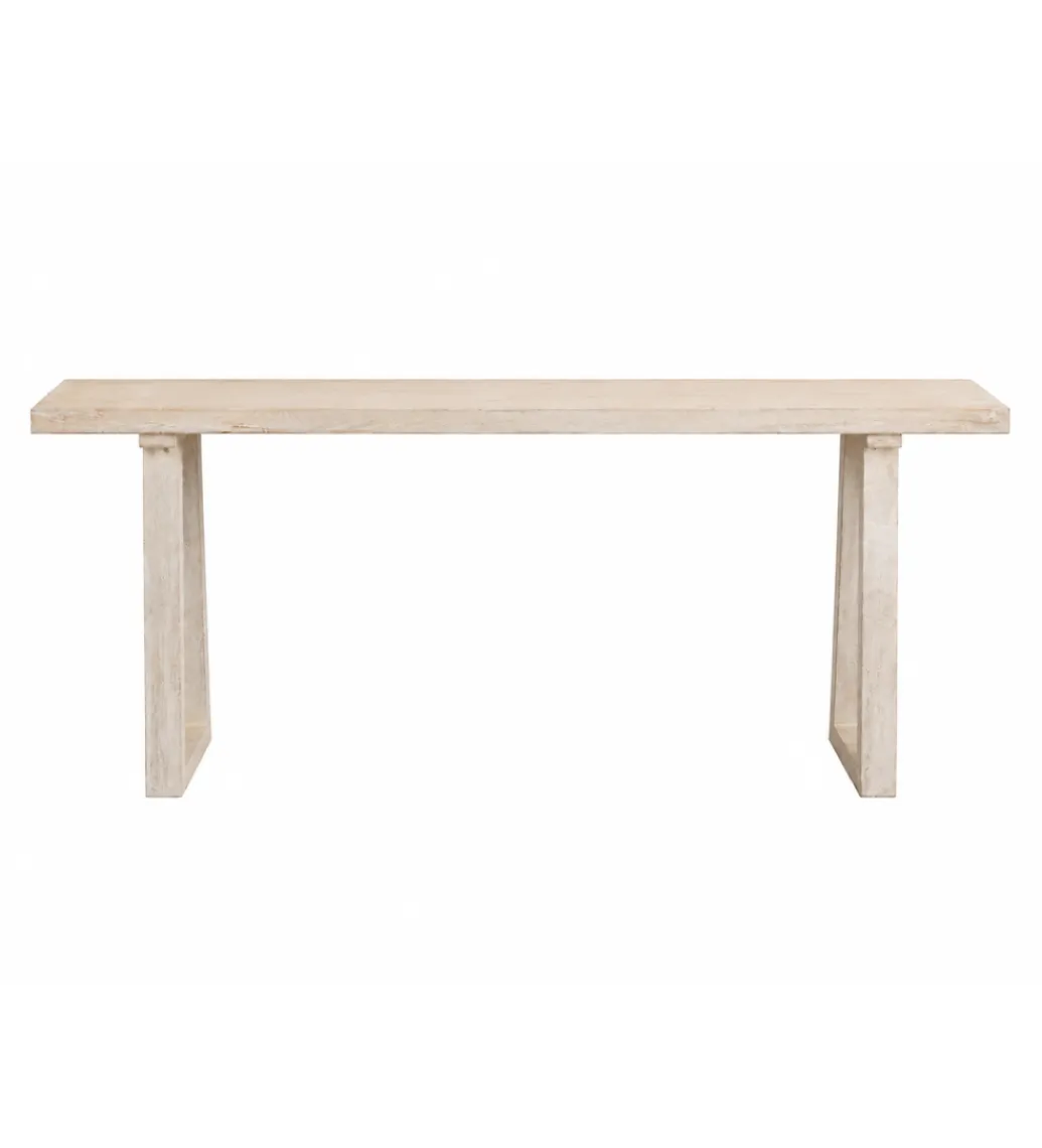 Komoda SARMUTO 210 cm drewno saur bielona*DENZO New
