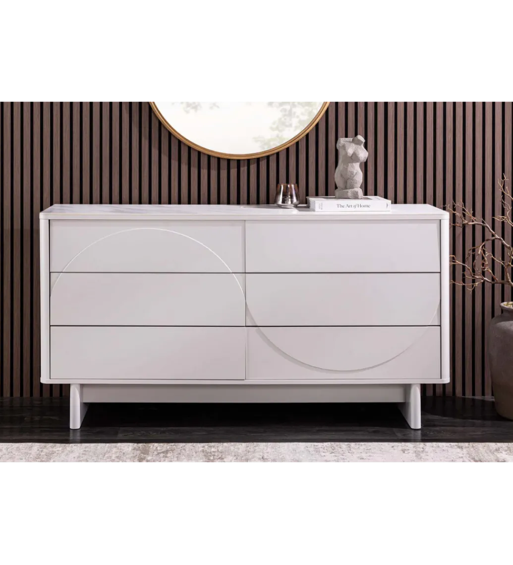 Komoda SAVOY 150 cm biała*Invicta Interior Hot