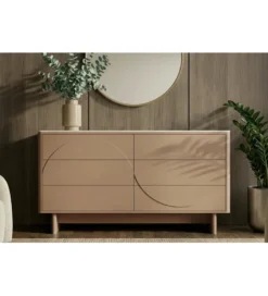 Komoda SAVOY 150 cm ceramika w optyce trawertynu*Invicta Interior