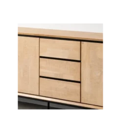 Komoda SINTRA 200 cm drewno kauczuk naturalna*Zona-Design Best