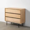 Komoda SINTRA 100 cm drewno kauczuk naturalna*Zona-Design Online