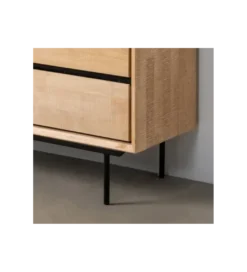 Komoda SINTRA 100 cm drewno kauczuk naturalna*Zona-Design Online