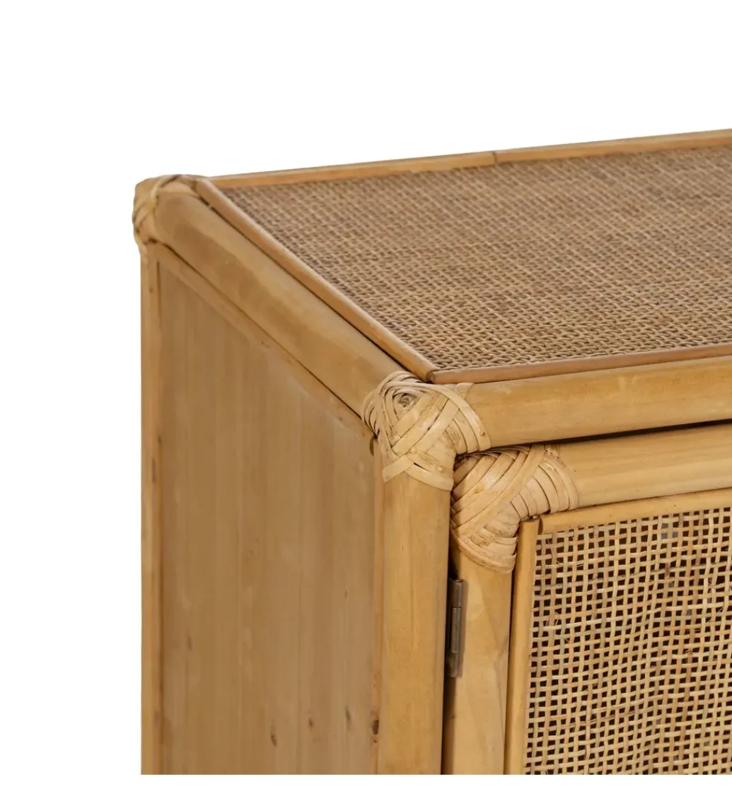 Komoda SIZA 97 cm ratan naturalny*Zona-Design Best