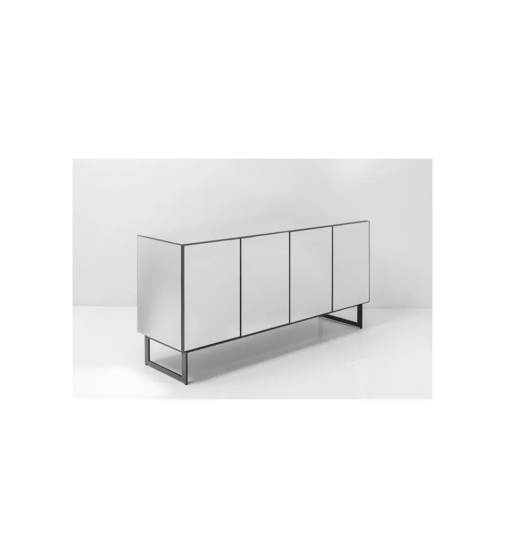Komoda SORAN 160 cm transparentna*KARE