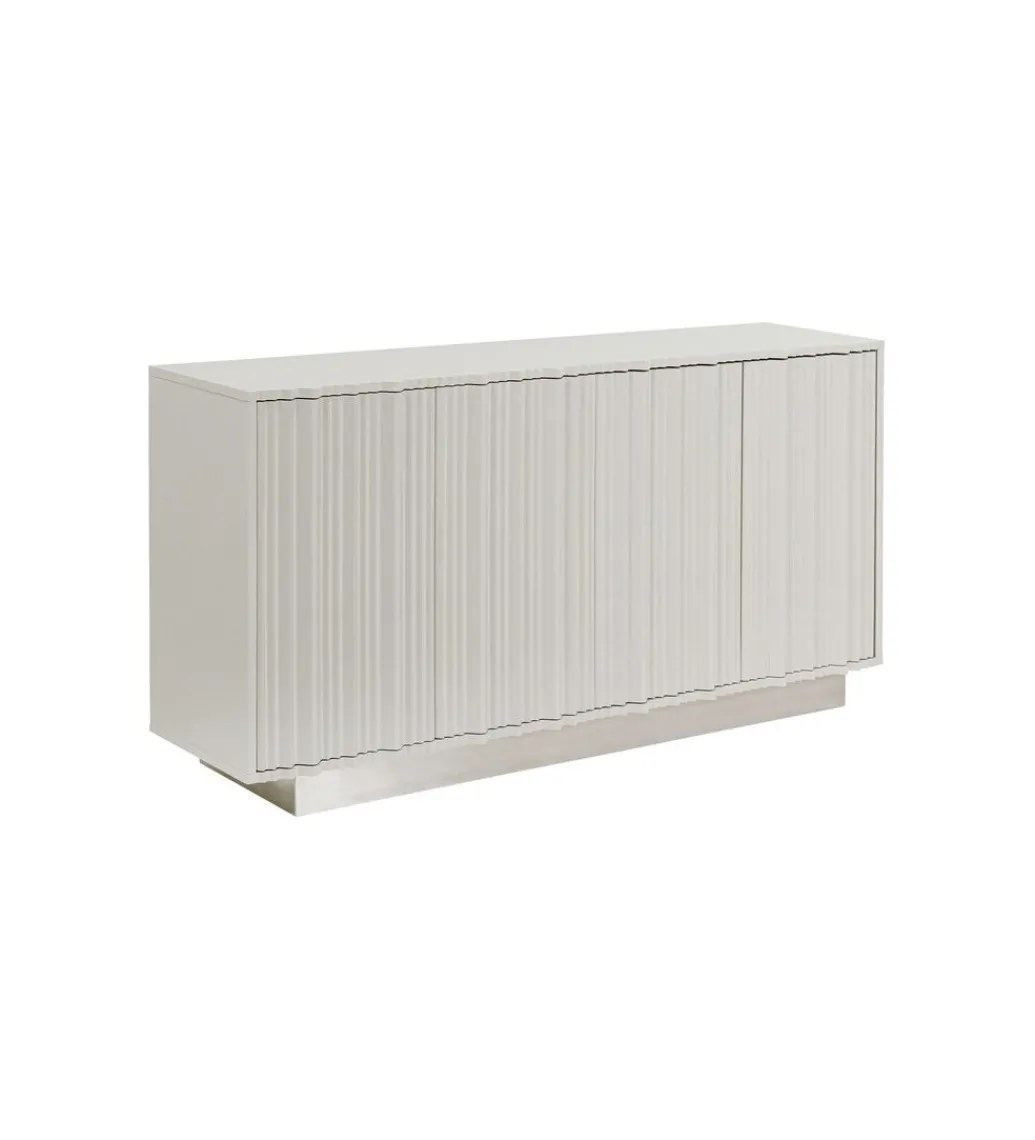 Komoda STUCCO 152 × 80 cm szara*KARE