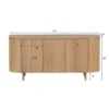 Komoda Tobago 170 cm naturalny*LF-Design Online