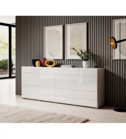 Komoda TOLEDO 208 cm biała*Helvetia Sale