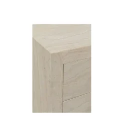 Komoda TRAVERTINO 49 x 110 cm naturalny beżowy*KARE Discount