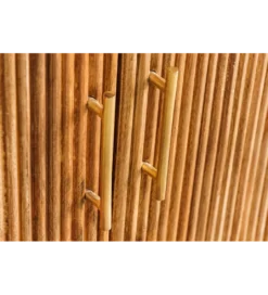 Komoda TRES CHIC 105 cm drewno mango biały marmur naturalna*Invicta Interior - przedsprzedaż