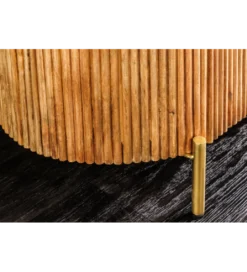 Komoda TRES CHIC 105 cm drewno mango biały marmur naturalna*Invicta Interior - przedsprzedaż