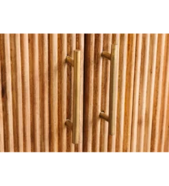 Komoda TRES CHIC 70 cm drewno mango biały marmur blat*Invicta Interior - przedsprzedaż