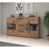 Komoda TULSA 180 cm w optyce dąb Grandson*Helvetia Discount