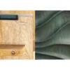Komoda VELA 160 cm drewno mango turkusowa Ciemna*Invicta Interior Discount
