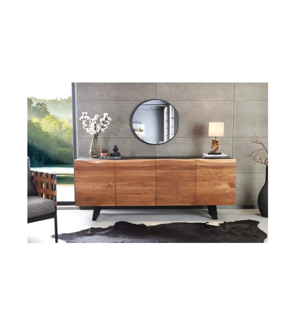 Komoda Welden 180 cm drewno akacja*Invicta Interior - przedsprzedaż New