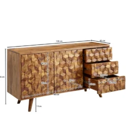 Komoda WOHNLING 80 cm biała*WOHNLING, GERMANY Online