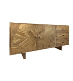 Komoda WOHNLING 150 cm drewno akacja*WOHNLING, GERMANY Clearance