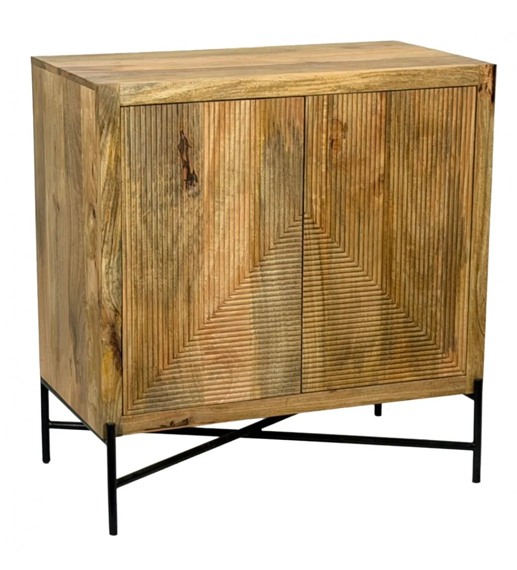 Komoda WOHNLING 91 cm drewno mango*WOHNLING, GERMANY Discount