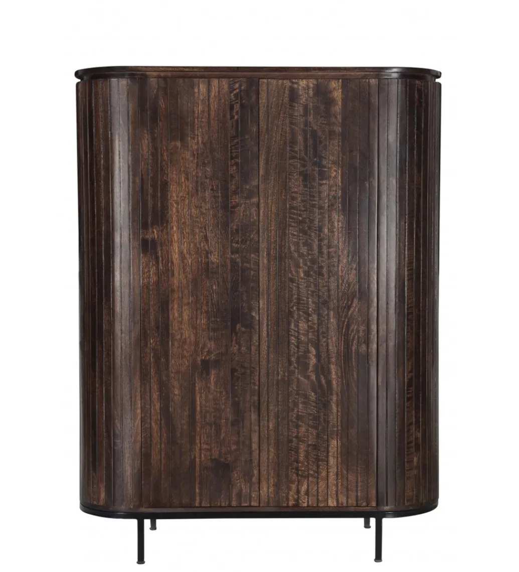 Komoda wysoka ASENSIO 100 cm szara*LF-Design New