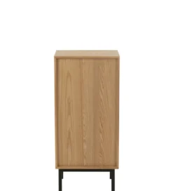 Komoda wysoka BASONOT 100 cm naturalna*J-Line Sale